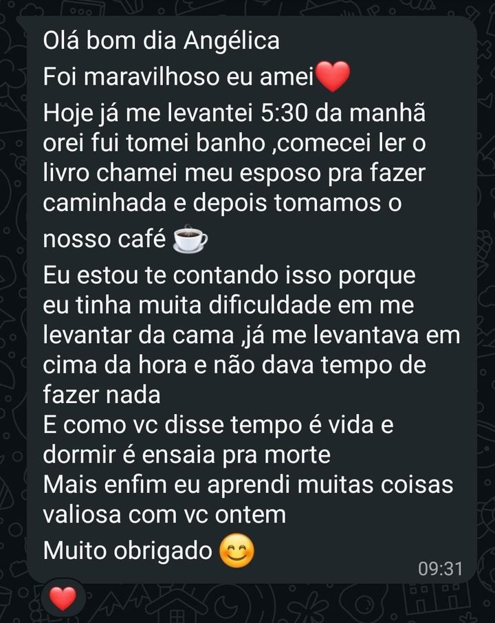 Depoimento real — Imersão Mente Milionária