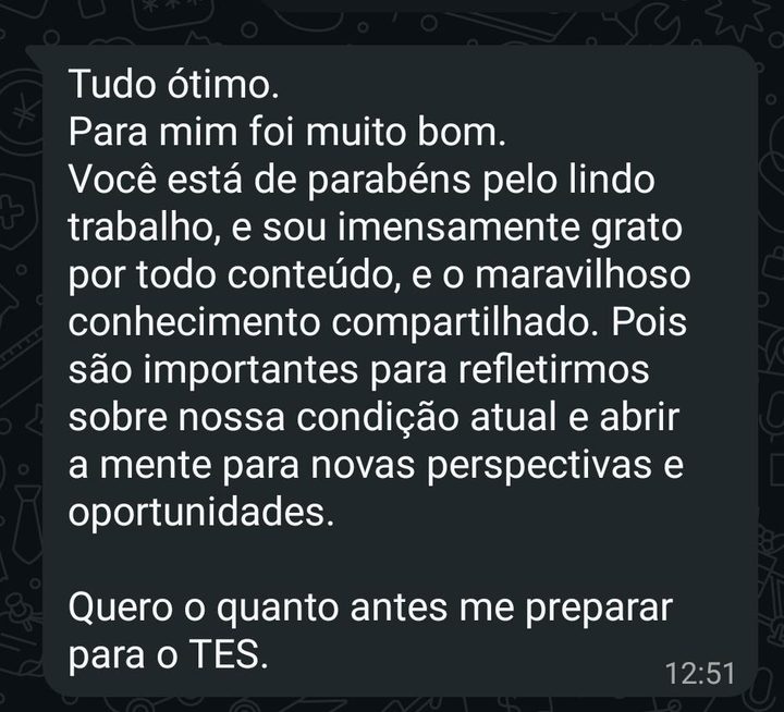 Depoimento real — Imersão Mente Milionária